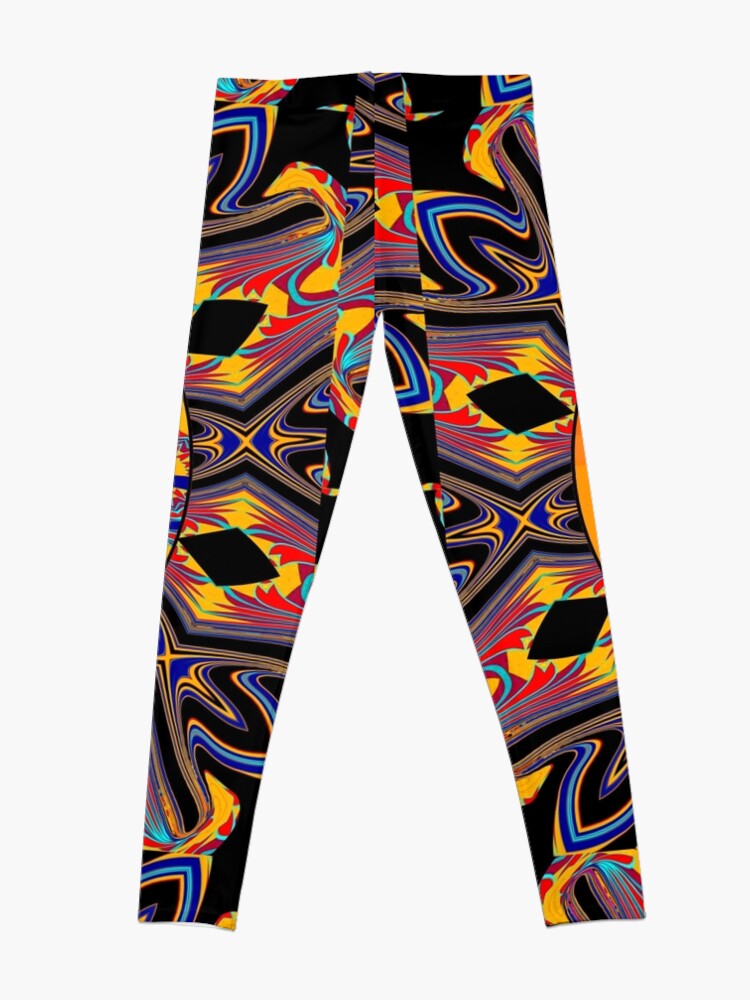 Alternate view of Girl With Kaleidoscope Eyes Leggings