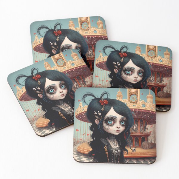 Item preview, Batty at the carnival (v1) designed and sold by Pugosaurus.