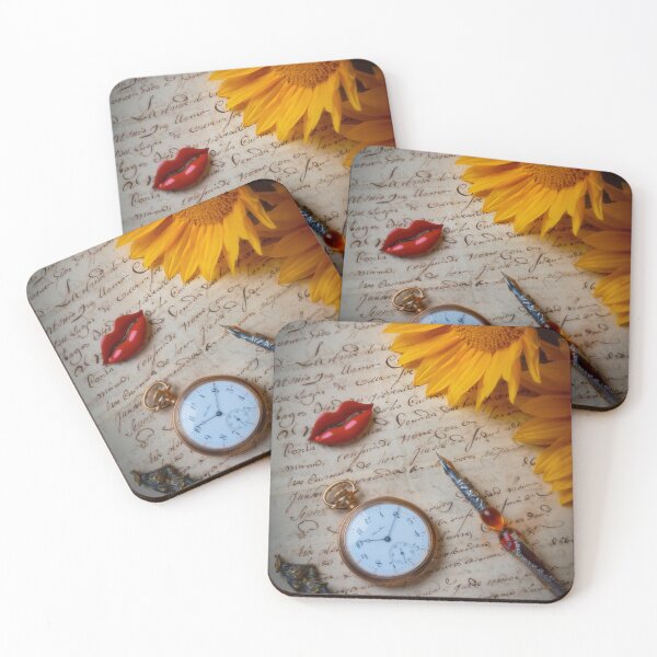 Item preview, Sunflowers On Old Letter designed and sold by Garry Gay.