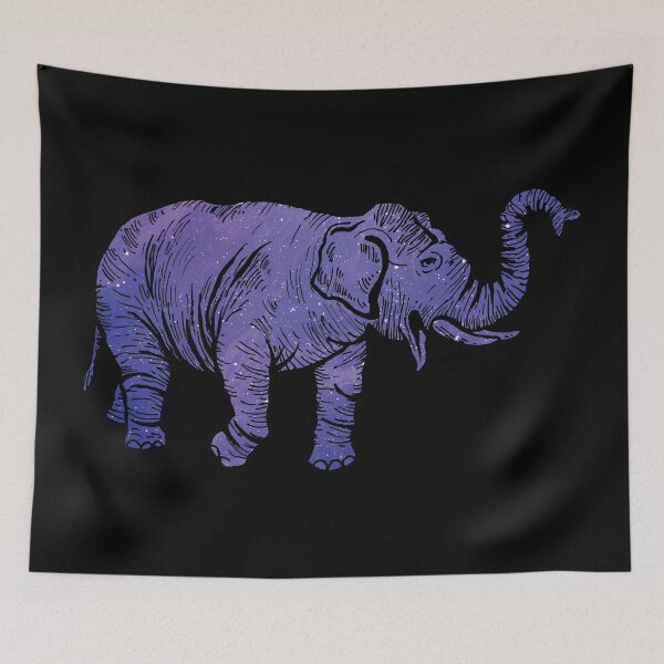 Item preview, Space Elephant  designed and sold by SamalooDesigns.