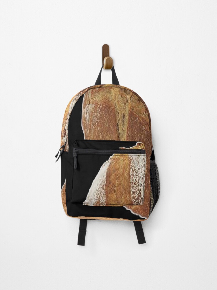 Thumbnail 1 of 3, Backpack, Sourdough Rye bread Graham bread designed and sold by DEVINADAME.
