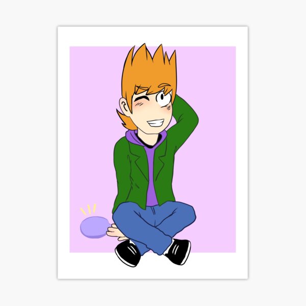 Matt Eddsworld  Sticker for Sale by Infodrawz