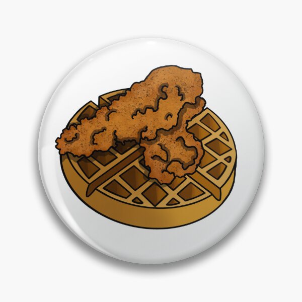 Item preview, Chicken & Waffles designed and sold by honeybeepaper.