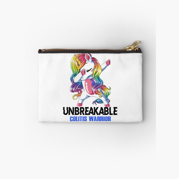 Item preview, Colitis Awareness - Unicorn Colitis Warrior Ribbon UNBREAKABLE designed and sold by Fernandezf.