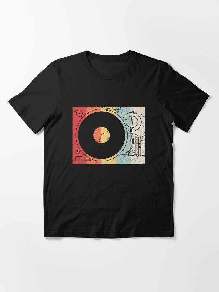 Retro 70s Record Player | Essential T-Shirt