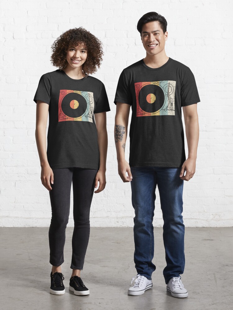 Vinyl Record Joke Saying Phonograph Vinyls Records Unisex Tri-Blend T-Shirt