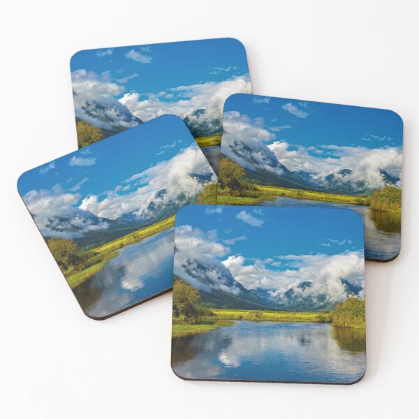 Item preview, Autumn morning in a mountain valley  designed and sold by AlexLyubar.