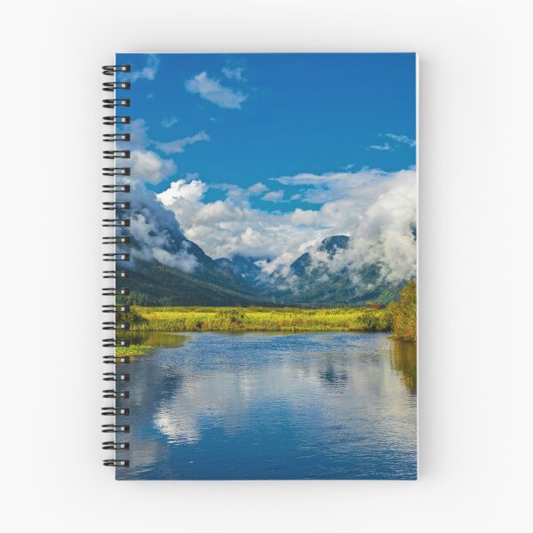 Item preview, Autumn morning in a mountain valley  designed and sold by AlexLyubar.
