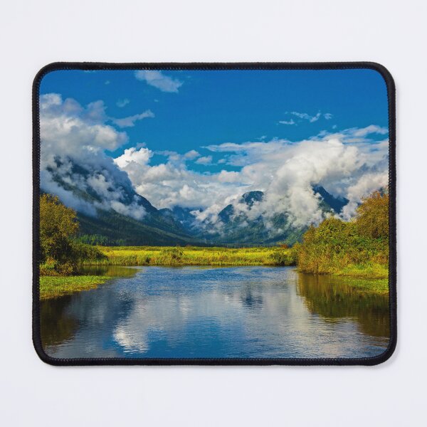 Item preview, Autumn morning in a mountain valley  designed and sold by AlexLyubar.