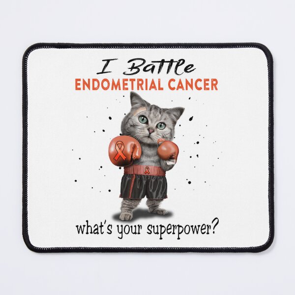 Item preview, Endometrial Cancer Warrior - I Battle Endometrial Cancer What Is Your Superpower? designed and sold by Jennpak.