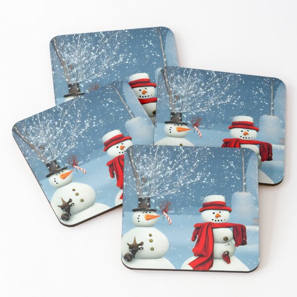 Item preview, Snowmen happy in the season  designed and sold by deville13.