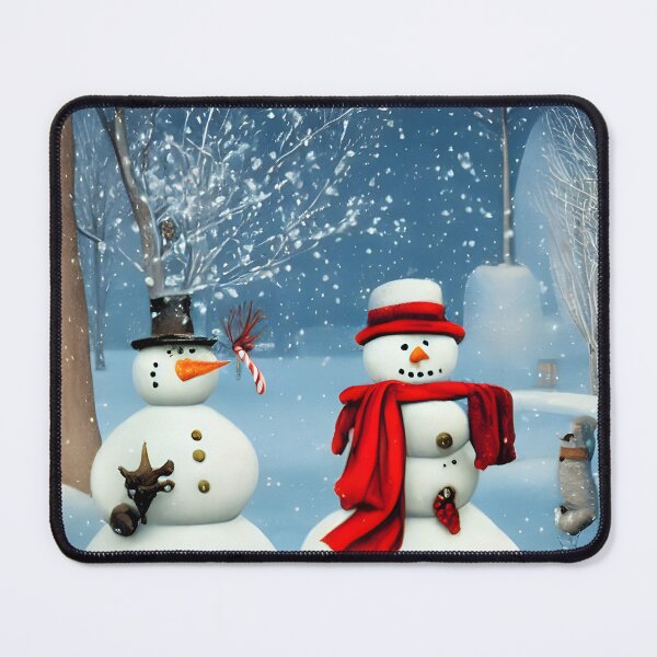 Item preview, Snowmen happy in the season  designed and sold by deville13.
