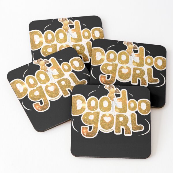 Item preview, dooodoo gurl - gold designed and sold by DEVINADAME.