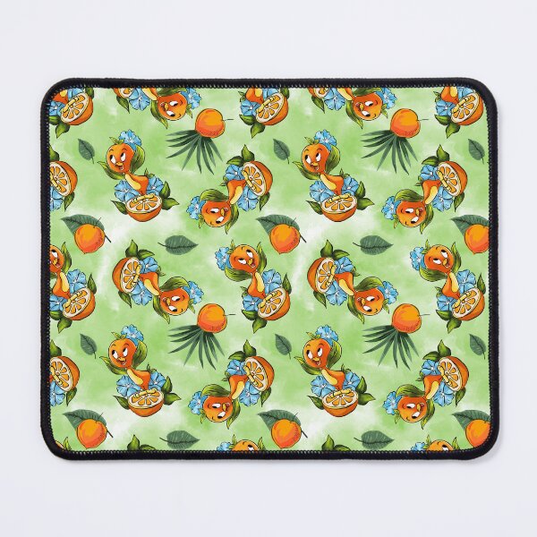 Item preview, Little Orange Bird (Green Background) designed and sold by Disney1955Fan.