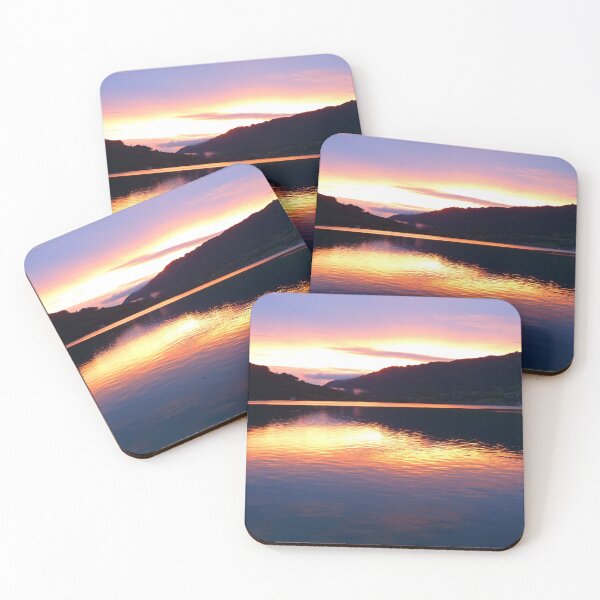Item preview, Sunset Over Mountains and a Lake designed and sold by Taceo10.