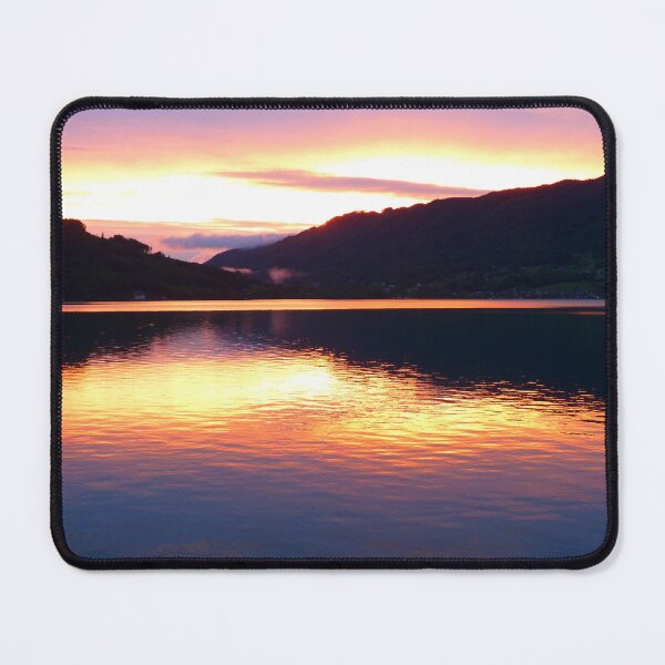 Item preview, Sunset Over Mountains and a Lake designed and sold by Taceo10.