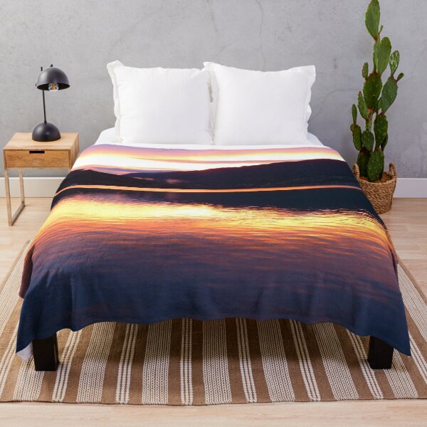 Item preview, Sunset Over Mountains and a Lake designed and sold by Taceo10.