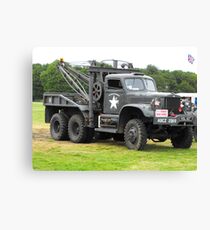 WW11 Recovery Truck Canvas Print