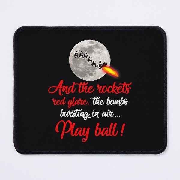 Item preview, And The Rockets Red Glare. The Bombs Bursting In Air Play Ball Funny Aunt Bethany Christmas Ugly Sweater Look Patriotic designed and sold by JackSadowski.