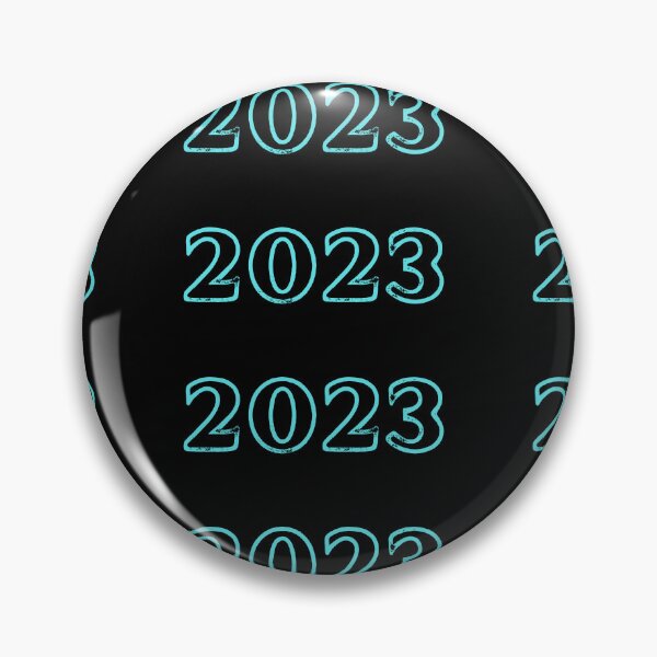 Item preview, Simple and beautiful 2023 new year poster on black background  designed and sold by Giree07.