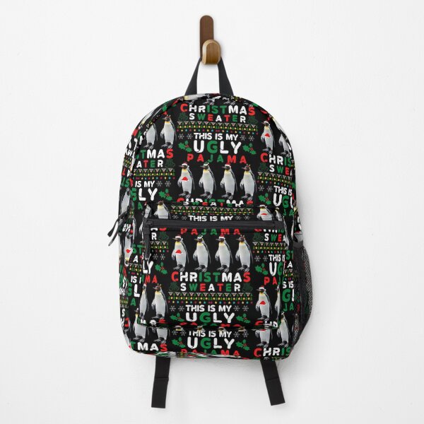 Item preview, Penguin ugly Christmas sweater designed and sold by Hussain Shirts.