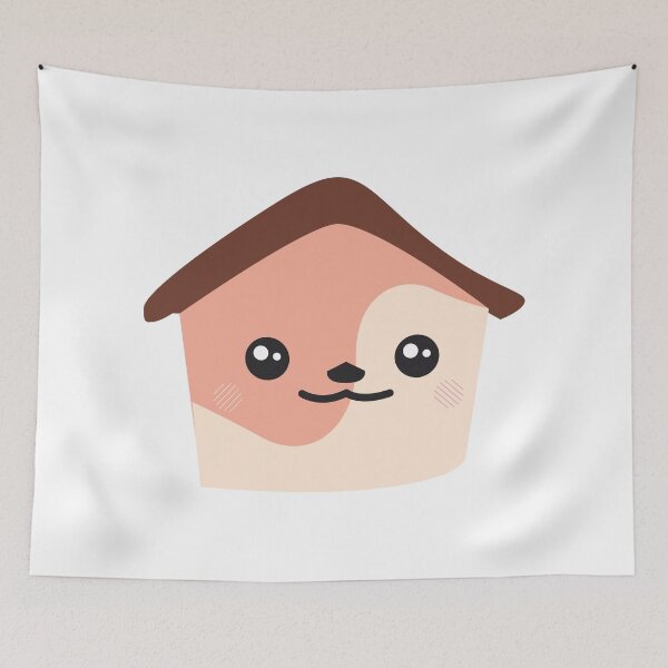 Item preview, chubby pink house man designed and sold by asep sarifudin.