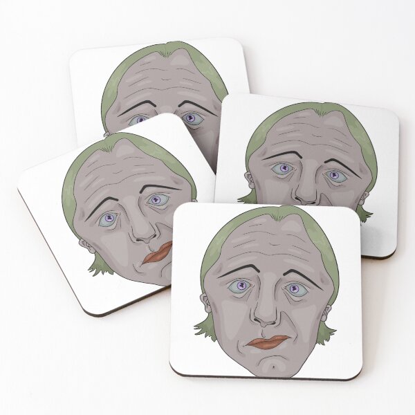 Item preview, Gray and Green Lady designed and sold by Isabella Staffier.