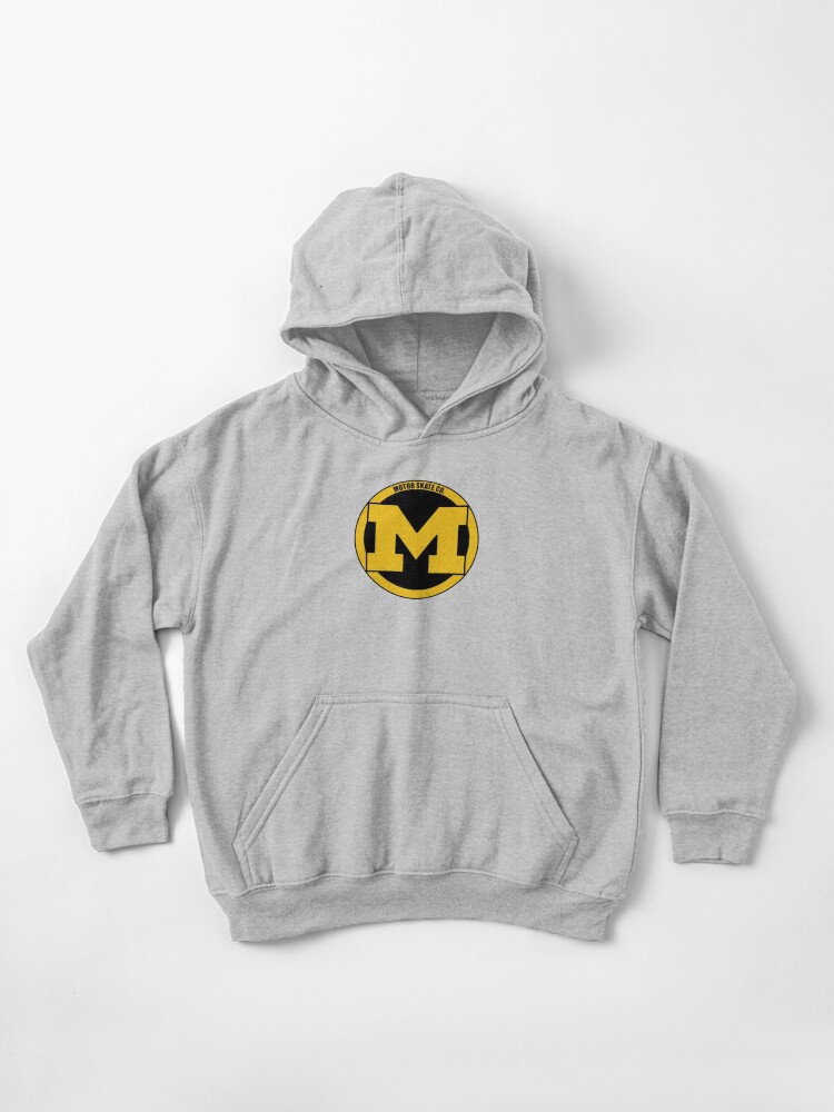 Retro Motor Skate Co Mid 90s Kids Pullover Hoodie