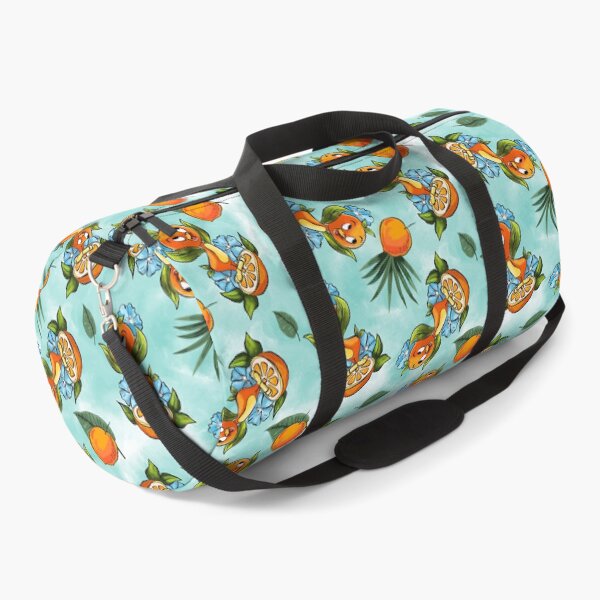 Item preview, Little Orange Bird (Blue Background) designed and sold by Disney1955Fan.