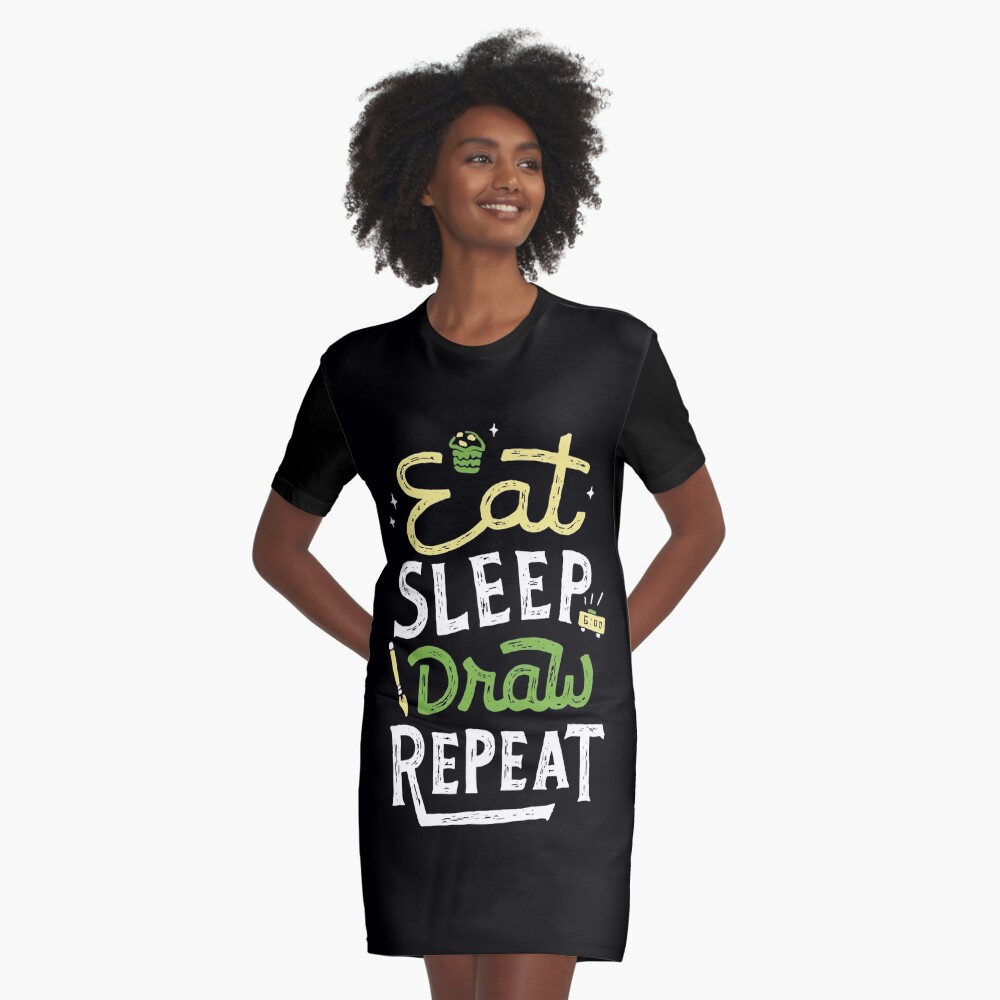 Artikel-Vorschau von T-Shirt Kleid, designt und verkauft von skitchism.