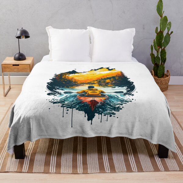 Item preview, Kayak River Rafting Mountains Water designed and sold by Itis-Whatitis.