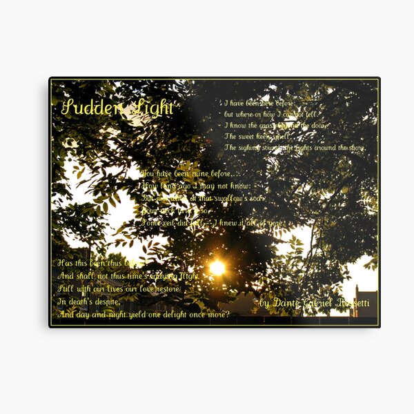 Item preview, Sudden Light by Dante Gabriel Rossetti designed and sold by BlueMoonRose.