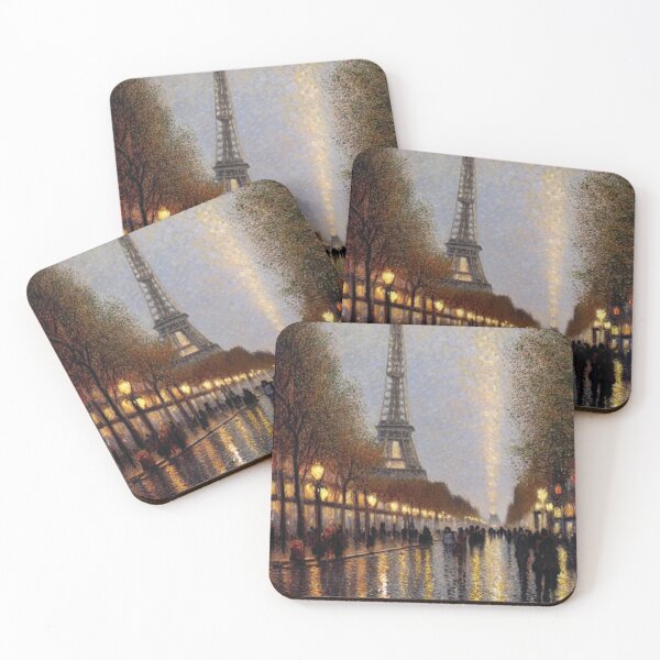 Item preview, A walk through Paris in the light of evening designed and sold by Beholder Images.