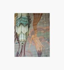 Avalon Casino entrance - mermaid mural Art Board