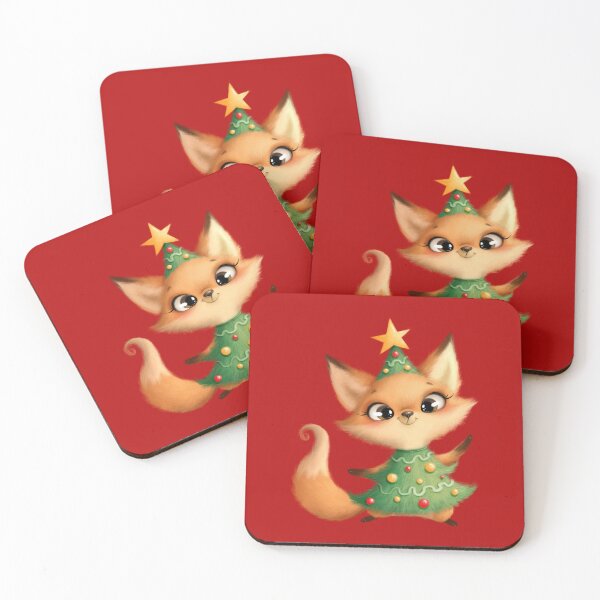 Item preview, Fox Christmas  designed and sold by Cogent Web Services.