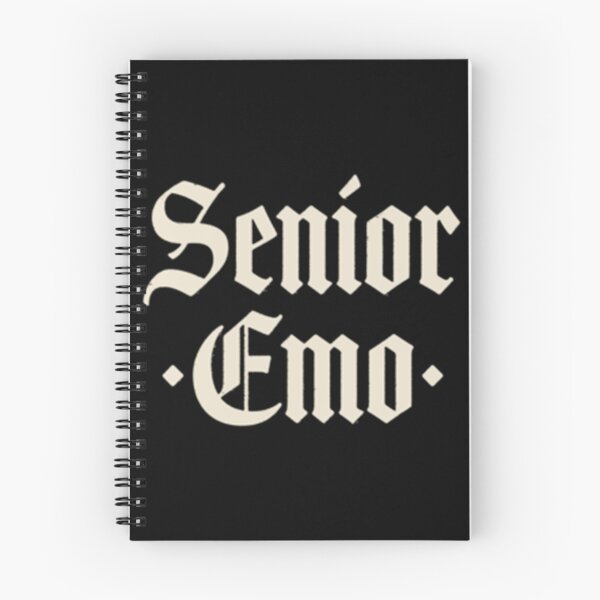 Item preview, Senior Emo Text Design For Metalheads Rockers Metal Fans Heavy Metal Design Zipped Hoodie designed and sold by iuzabiardoc.