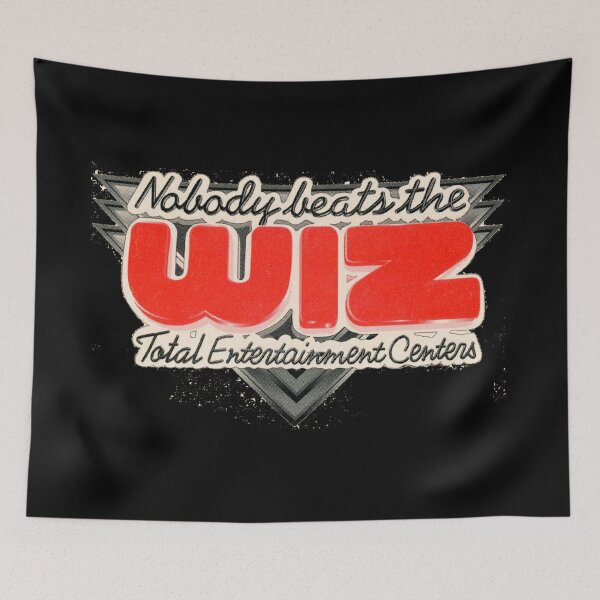 Item preview, Retro Nobody Beats the Wiz logo designed and sold by Lone Wolves.