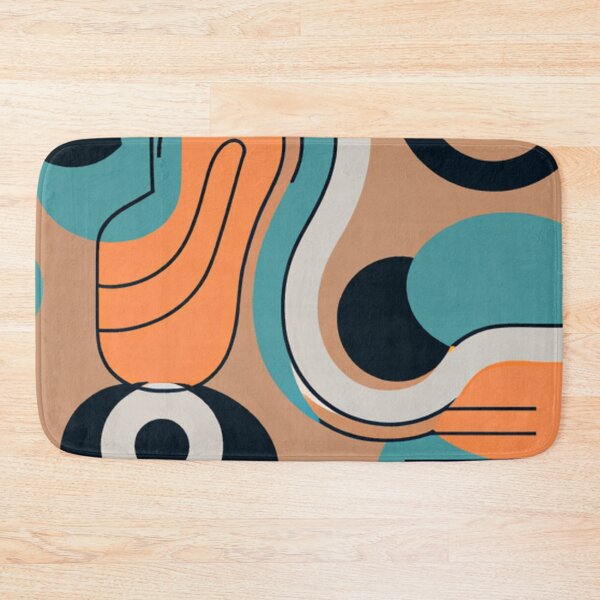 Item preview, Funky Colorful Mid Century Abstract designed and sold by pugmom4.