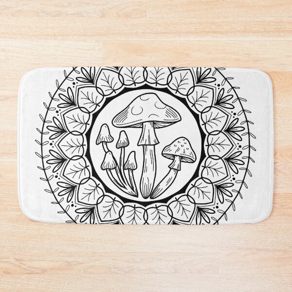 Item preview, Mushroom Mandala designed and sold by SoulSketch.