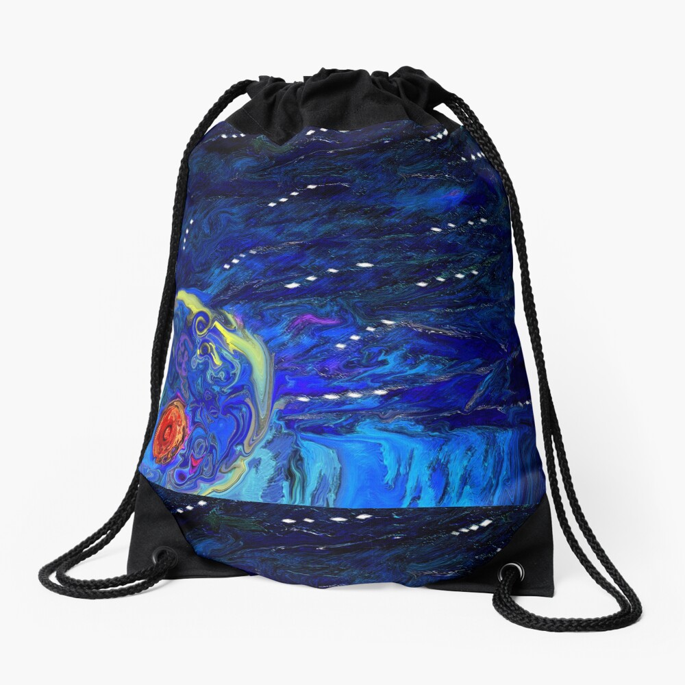 Cosmic Nipple in the Corner of my Bedroom Drawstring Bag