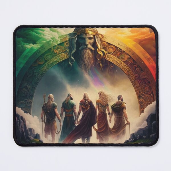 Item preview, Hero's of Valhalla, journey of the rainbow bridge designed and sold by Beholder Images.