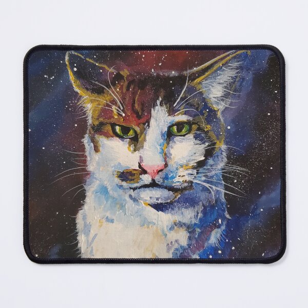 Item preview, Cosmic Cat Doesn't Care designed and sold by jandjarts.