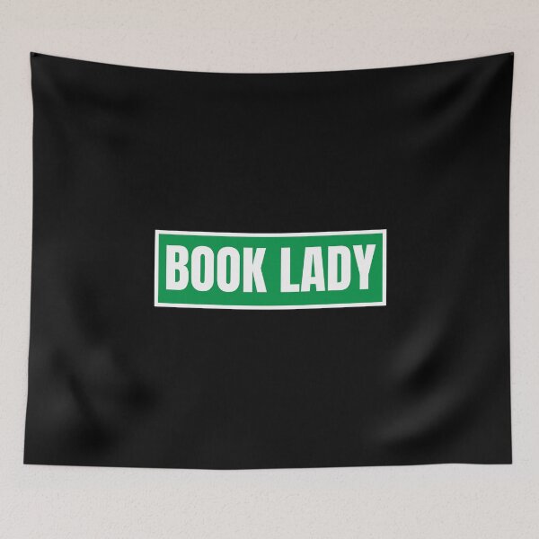 Item preview, book lady designed and sold by TomorrowQuotes.