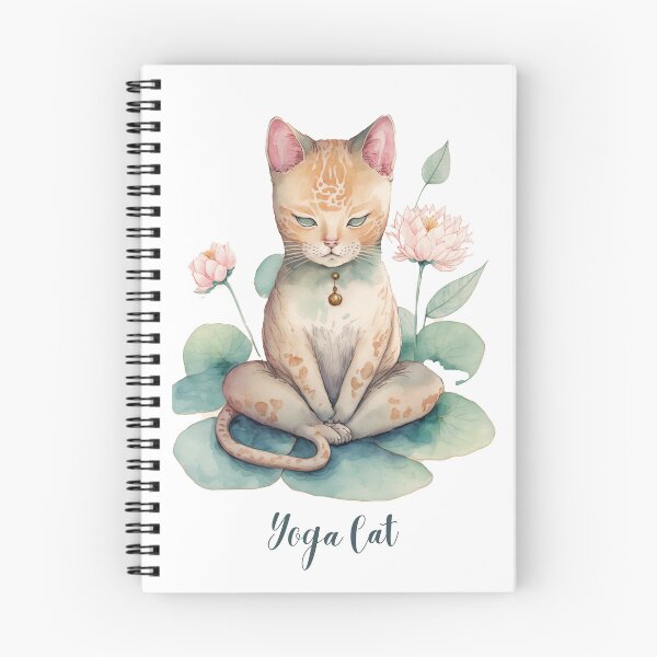 Item preview, Yoga cat 01 designed and sold by printiesart.