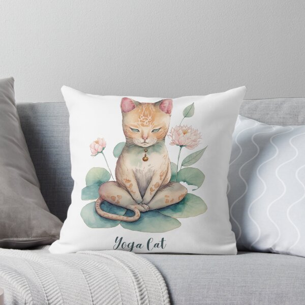 Item preview, Yoga cat 01 designed and sold by printiesart.