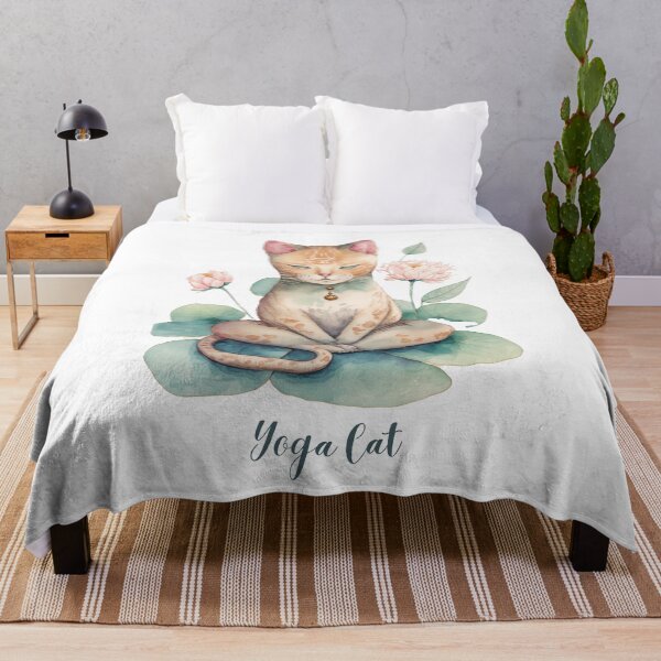 Item preview, Yoga cat 01 designed and sold by printiesart.