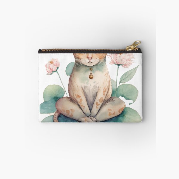 Item preview, Yoga cat 01 designed and sold by printiesart.