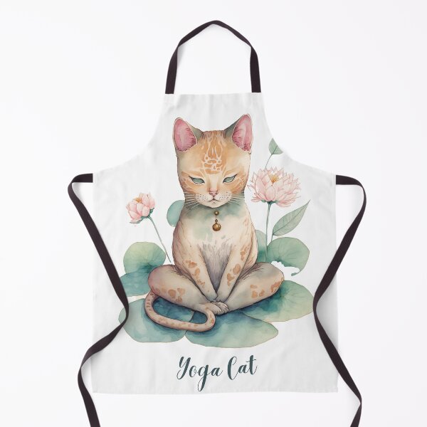 Item preview, Yoga cat 01 designed and sold by printiesart.