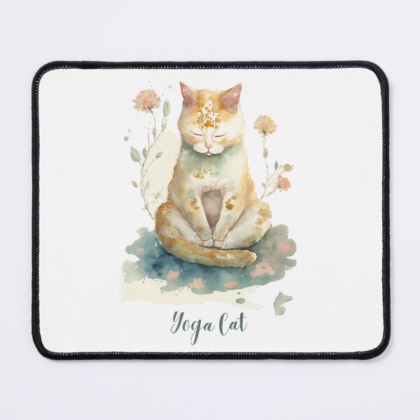 Item preview, Yoga cat 03 designed and sold by printiesart.