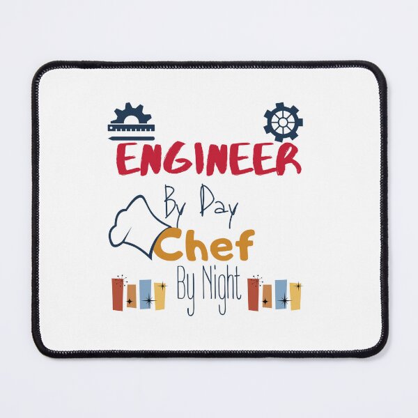 Item preview, Engineer By Day Chef By Night designed and sold by Quirky Dez.